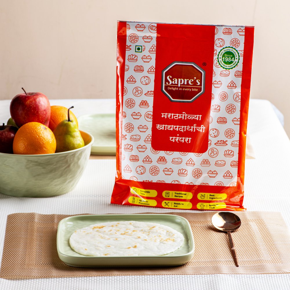 Tandul (Rice) Bhakari (Pack of 5) तांदूळ भाकरी (चावल)